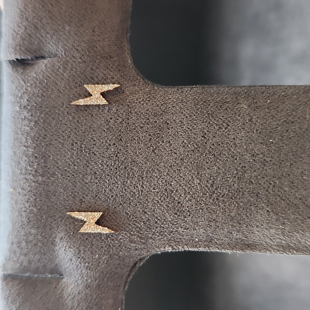 Ef Collection Lightning Bolt Earrings - image 4